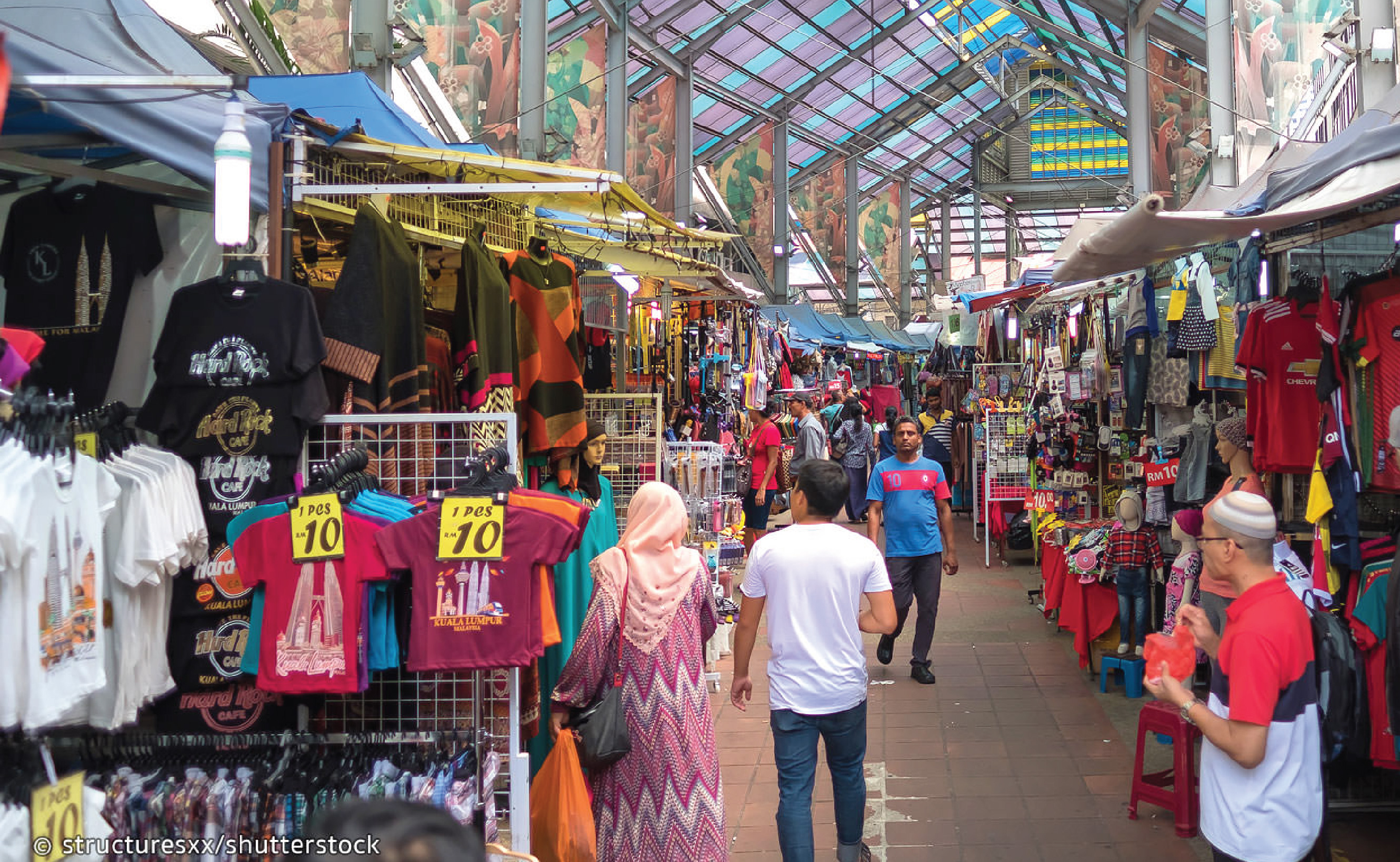 Jalan Masjid India Market KL